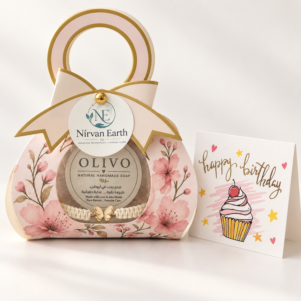 Bloom and Care Mini Gift for Her with optional Happy Birthday card